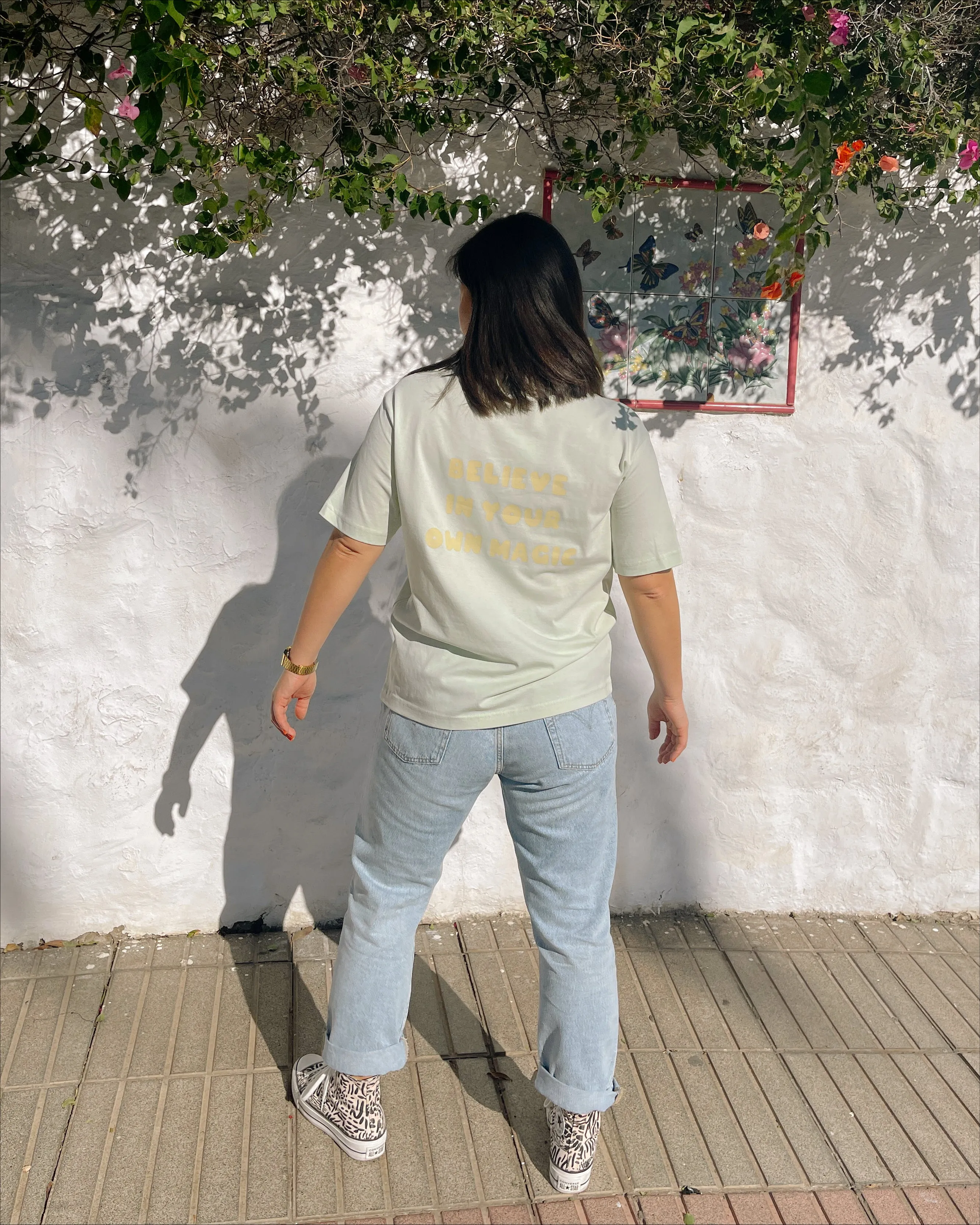 ANGEL MINT - Organic Cotton Basic T-shirt