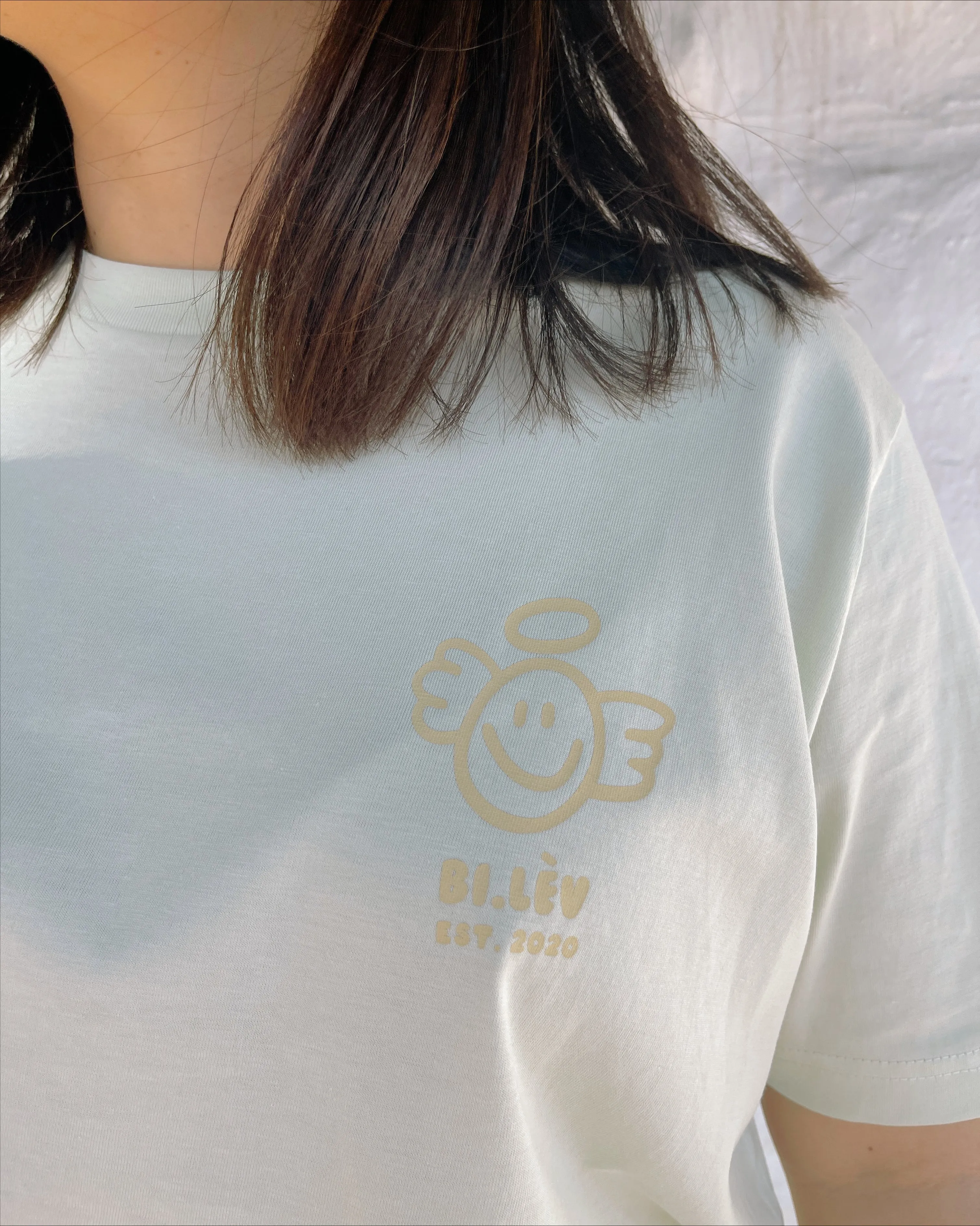 ANGEL MINT - Organic Cotton Basic T-shirt