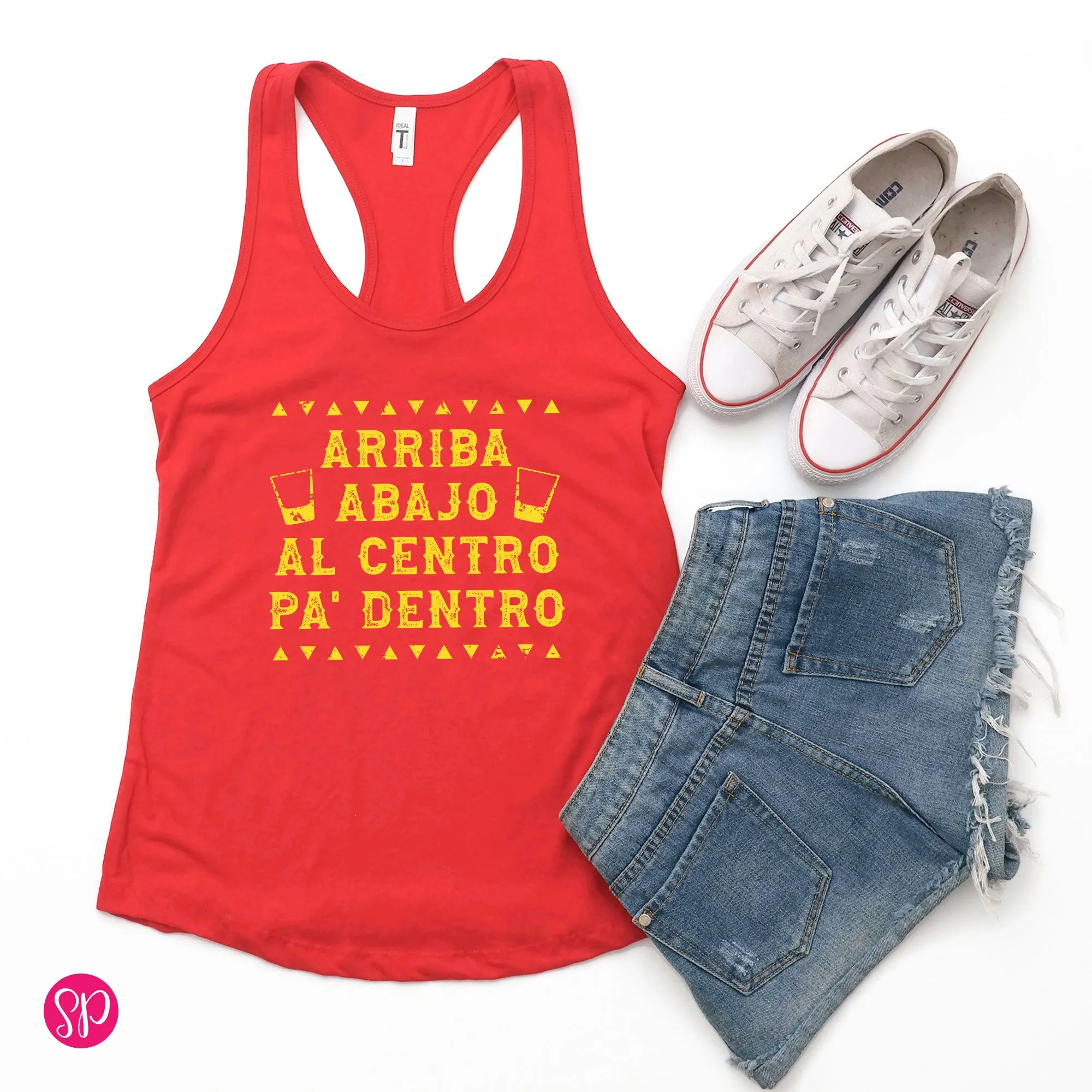 Arriba Abajo Al Centro Pa' Dentro Tank Top
