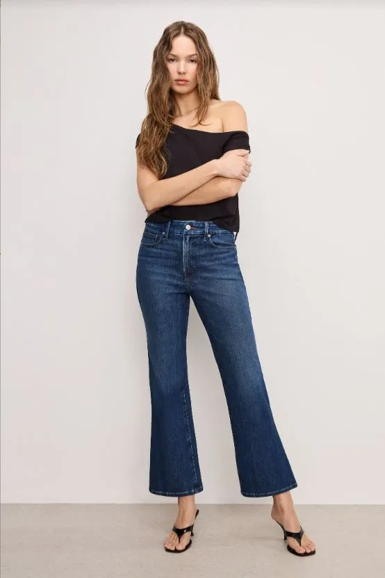 Cropped Mini Boot Jean