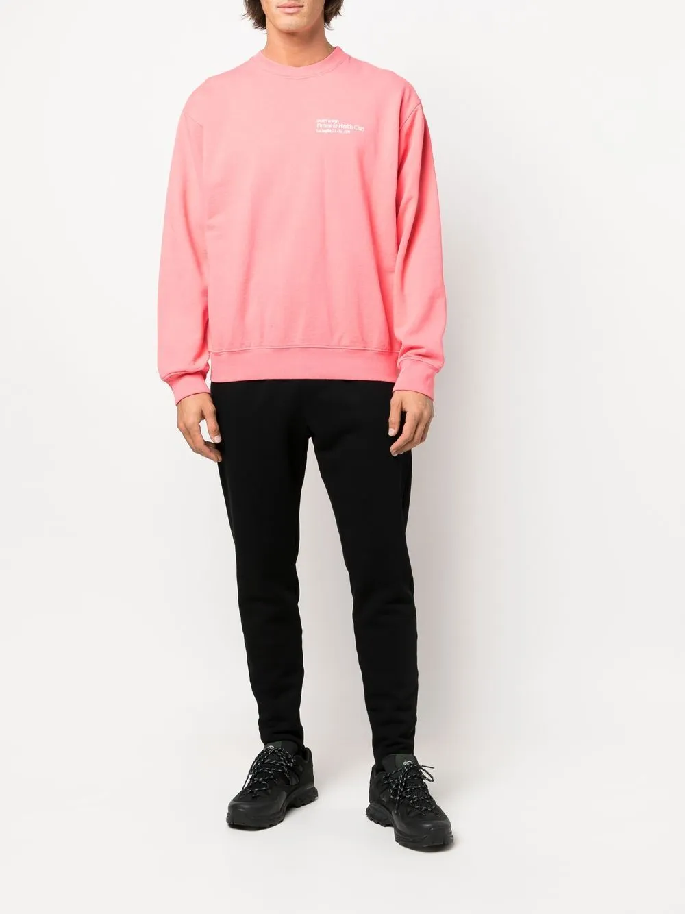 Fitness & Health Club crew neck sweatshirt