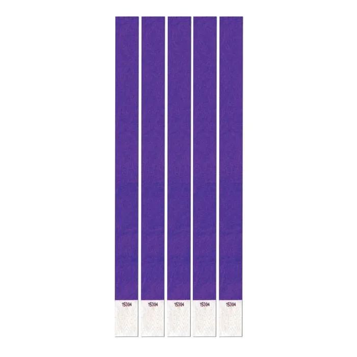 Geogalaxy Purple Wristbands (100/Pk)