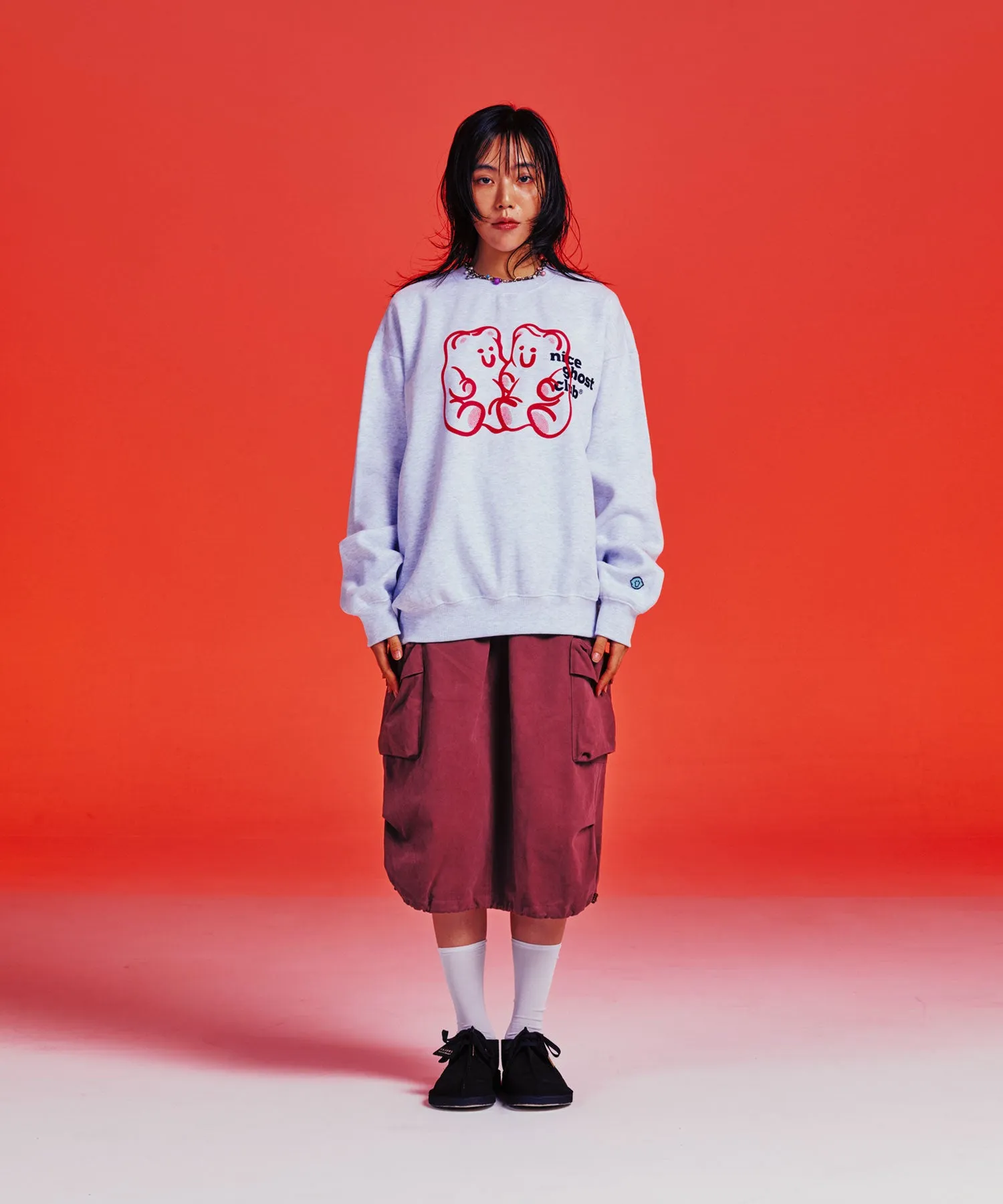 GUMMY BEAR&LOGO SWEATSHIRTS