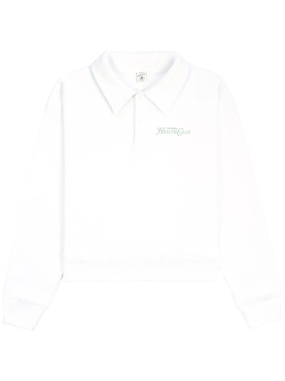 Health Club logo-print polo shirt