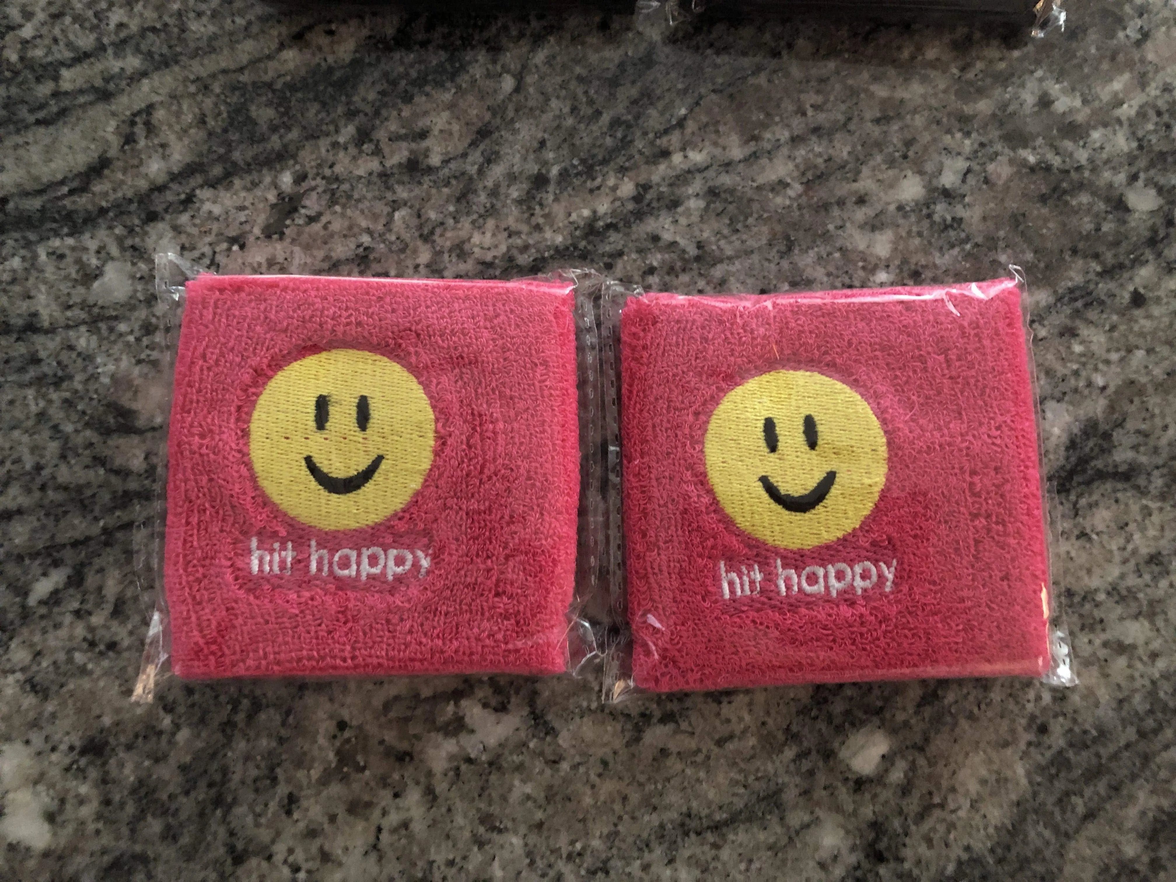 Hit Happy Tennis Wristbands
