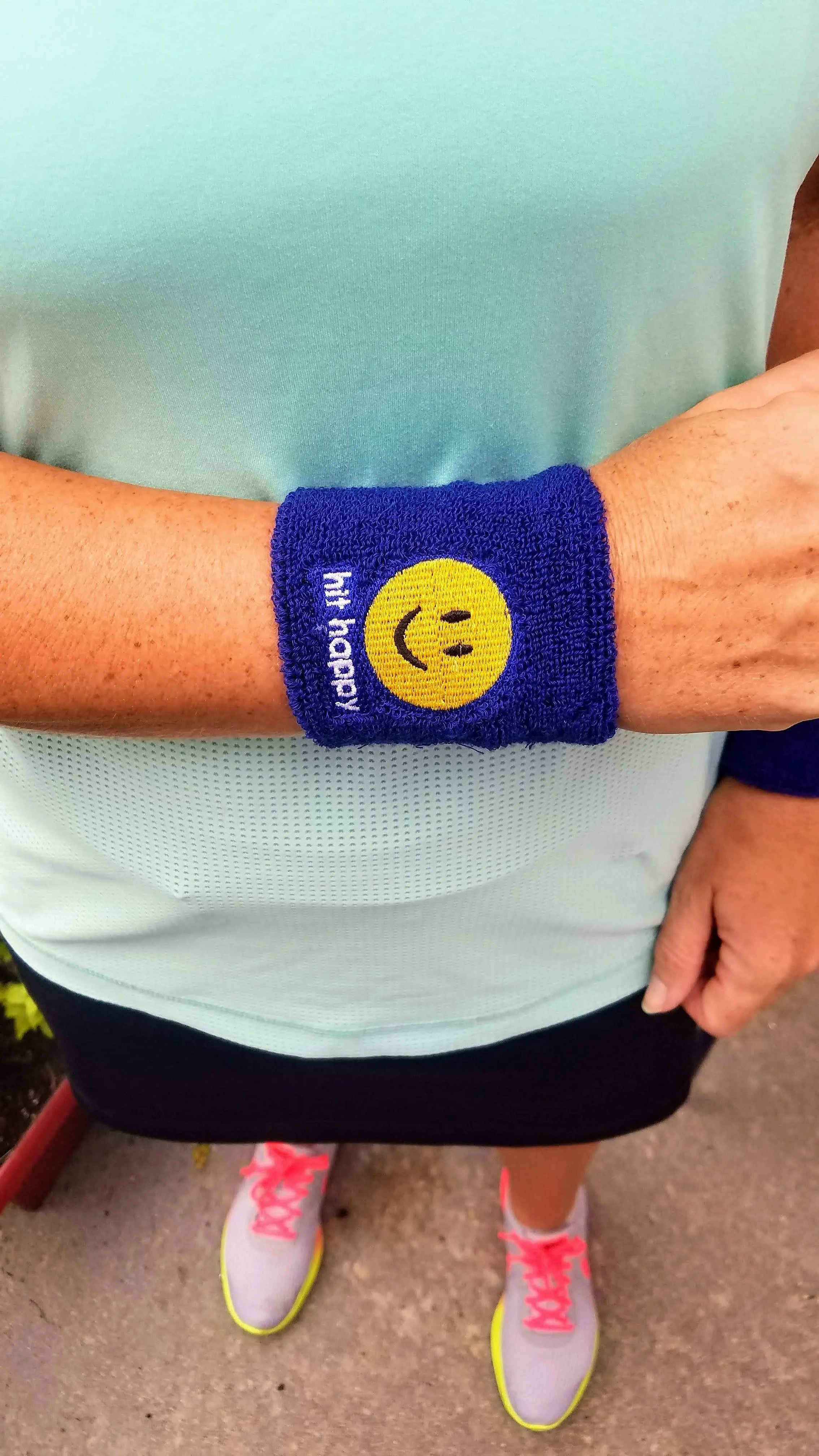Hit Happy Tennis Wristbands