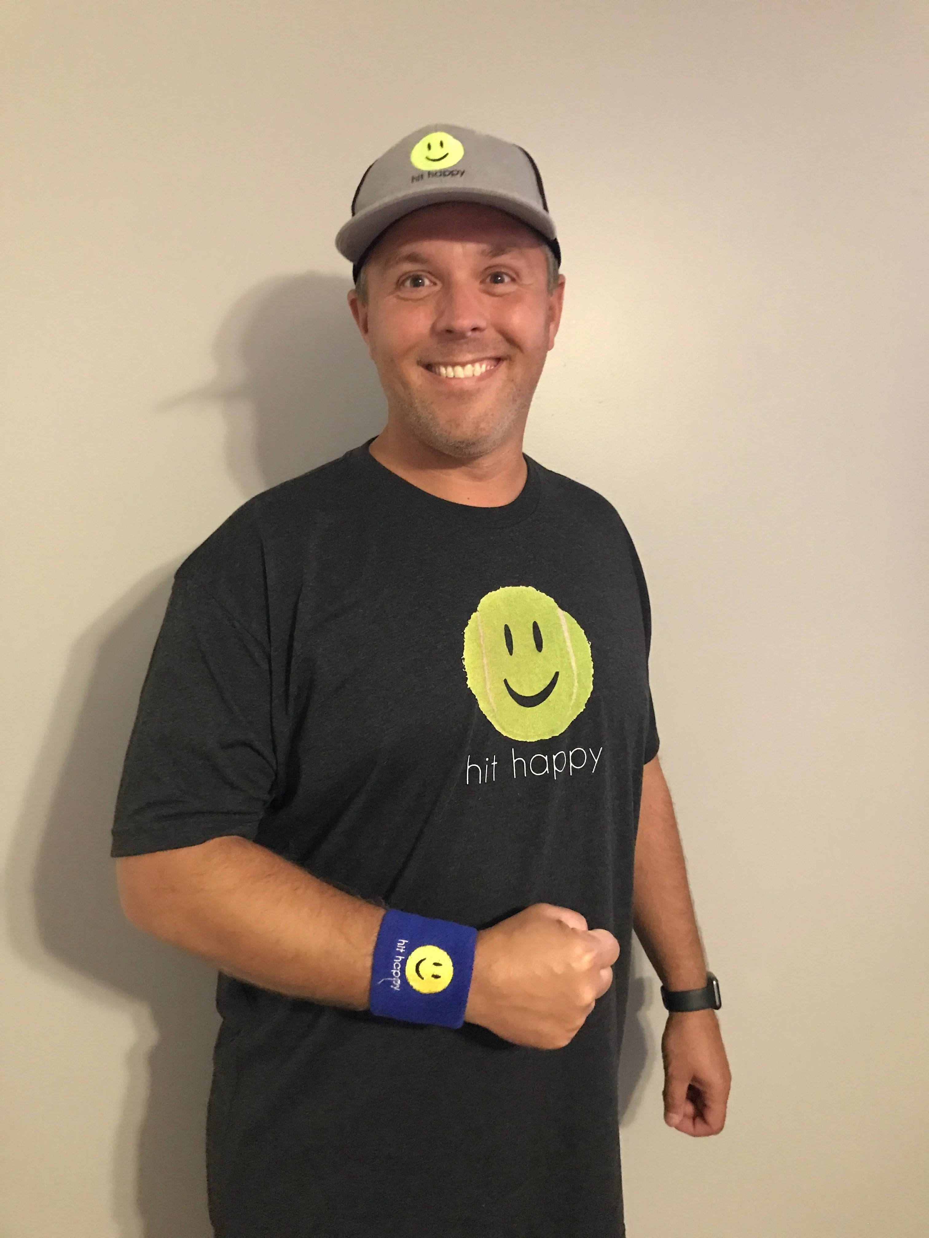 Hit Happy Tennis Wristbands