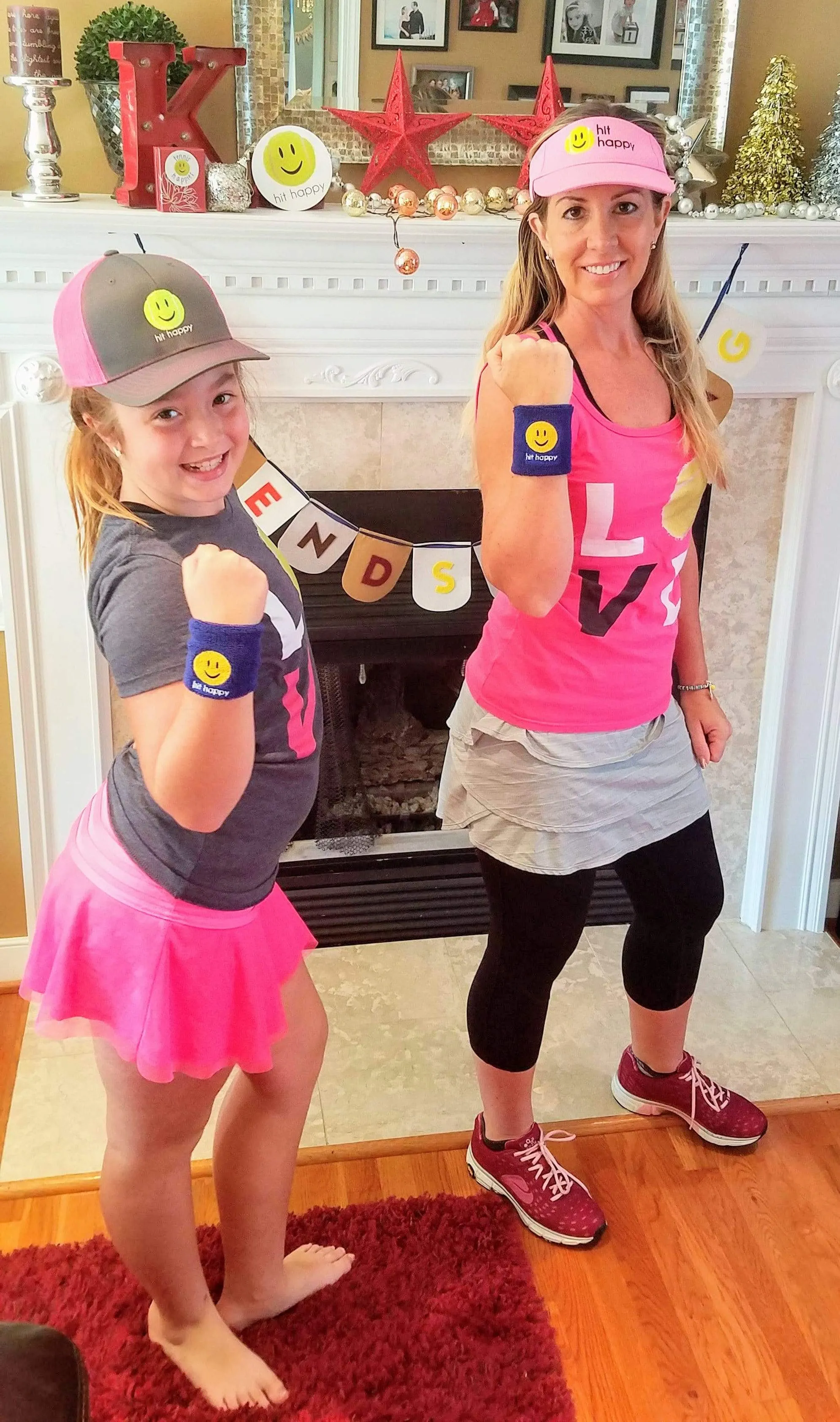 Hit Happy Tennis Wristbands