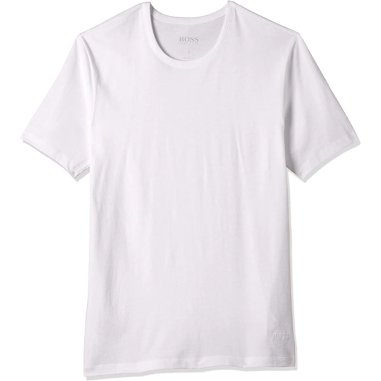 Hugo Boss Men's T-Shirt 3-Pack Crew Neck Regular Fit Casual Short Sleeve Shirt