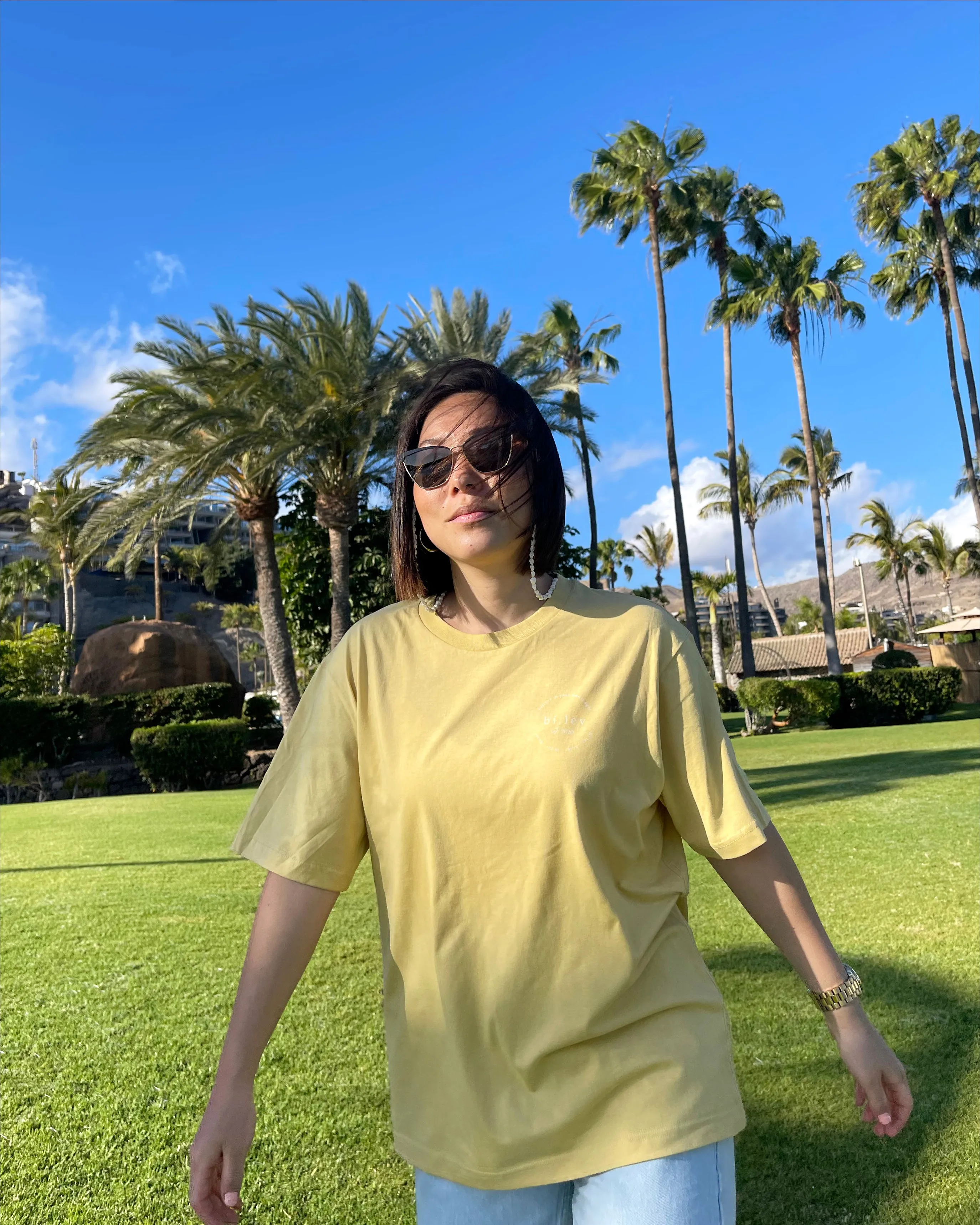 MUSTARD - Basic Organic Cotton T-shirt