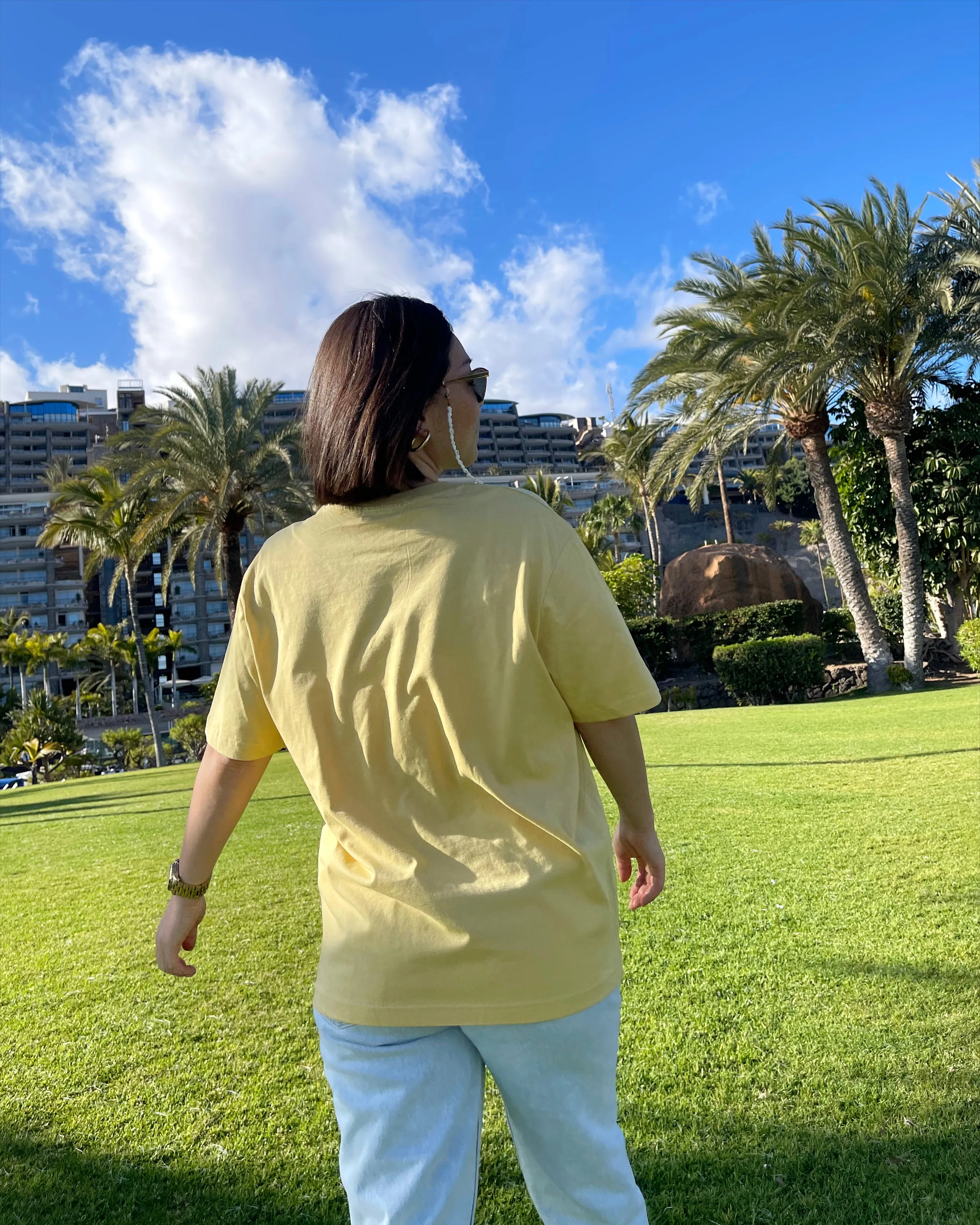 MUSTARD - Basic Organic Cotton T-shirt