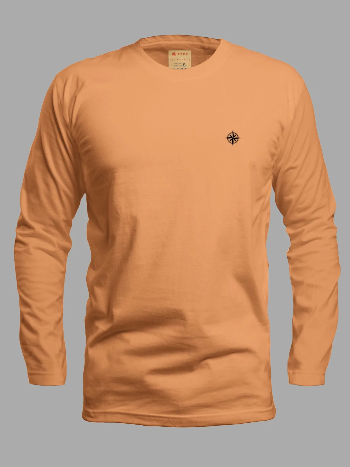 Peach | ACTION series | Full Sleeve T shirt for Men