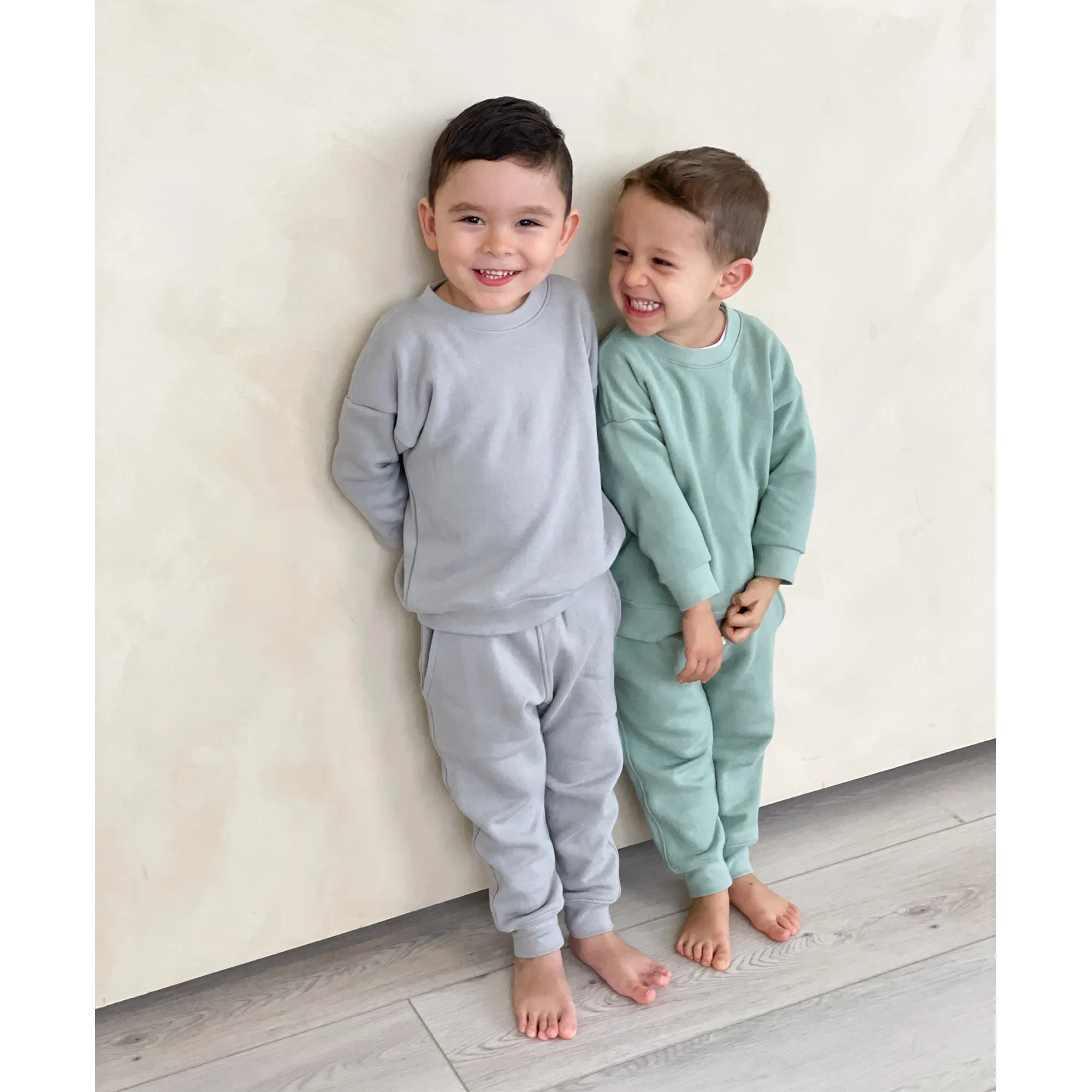 Unisex French Terry Set - Seafoam Green