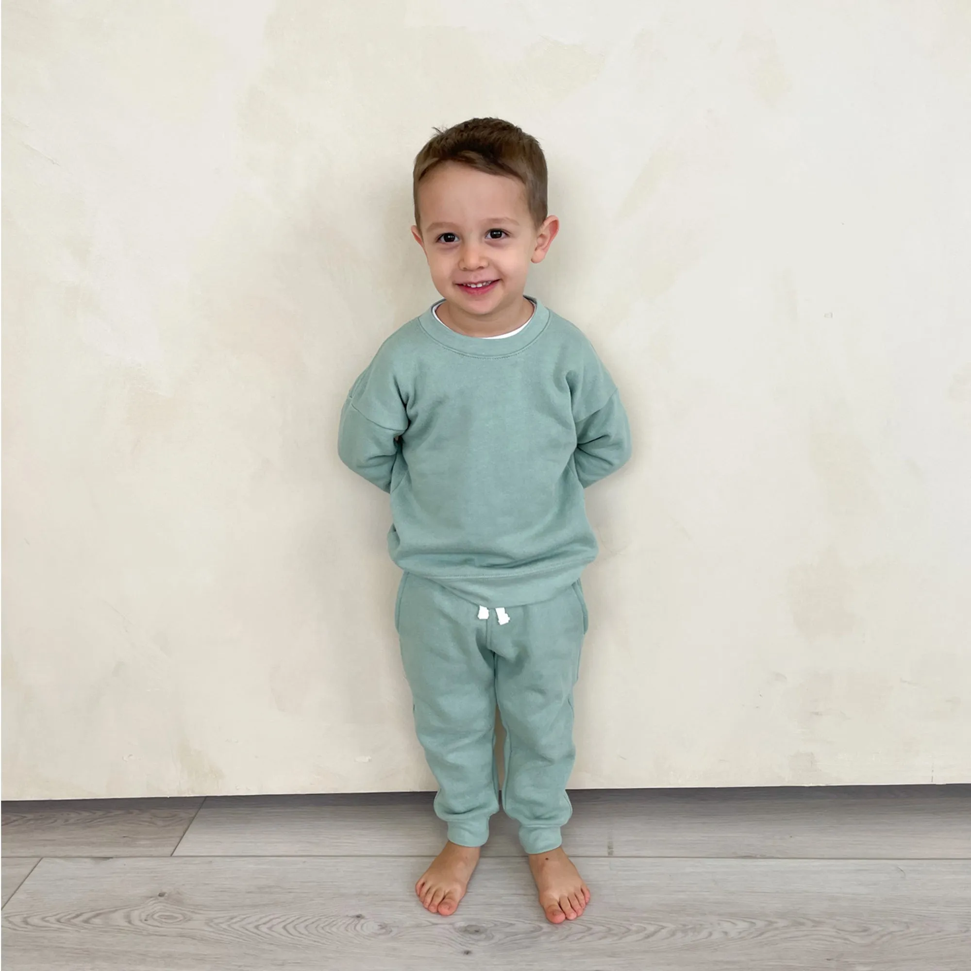 Unisex French Terry Set - Seafoam Green