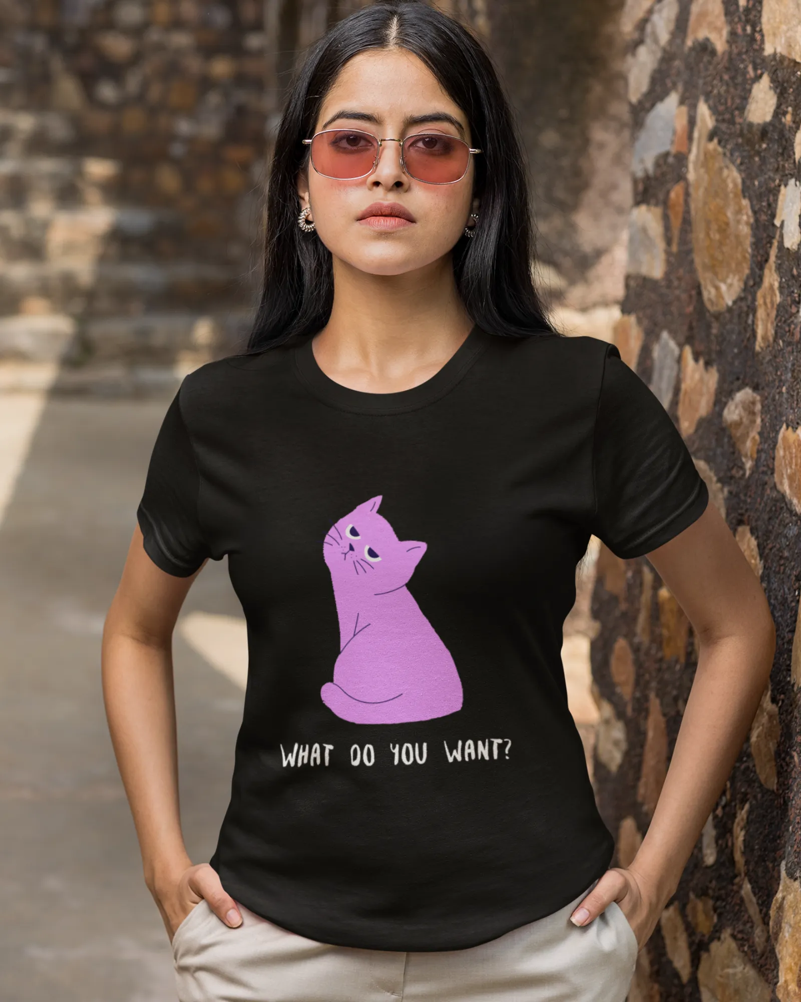 What Do You Want? - Women's H/S Tees