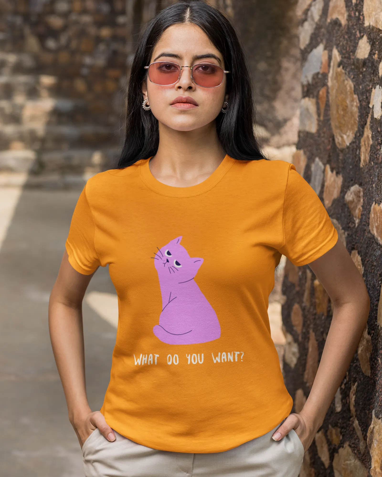 What Do You Want? - Women's H/S Tees
