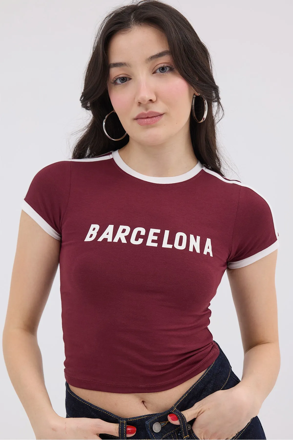 Written Crop T-Shirt