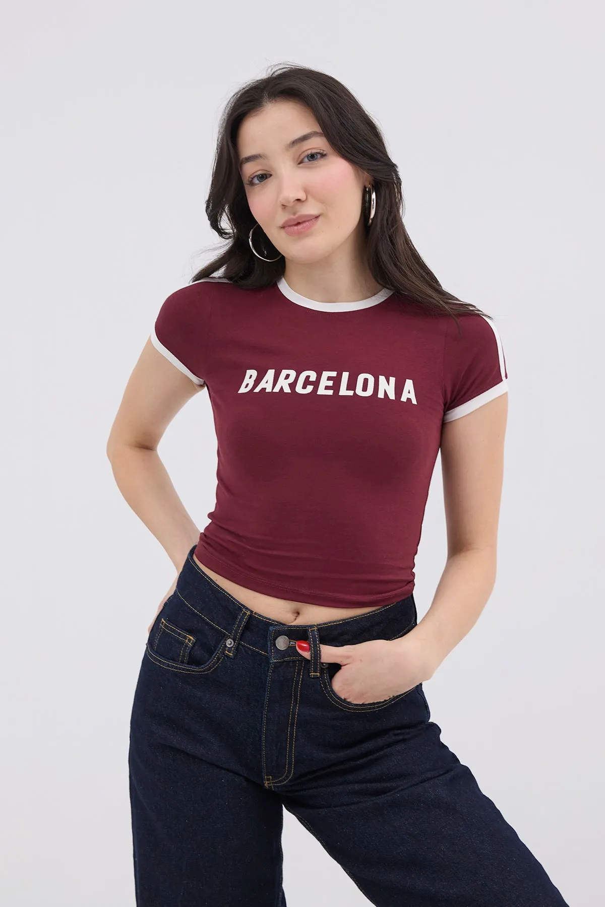 Written Crop T-Shirt