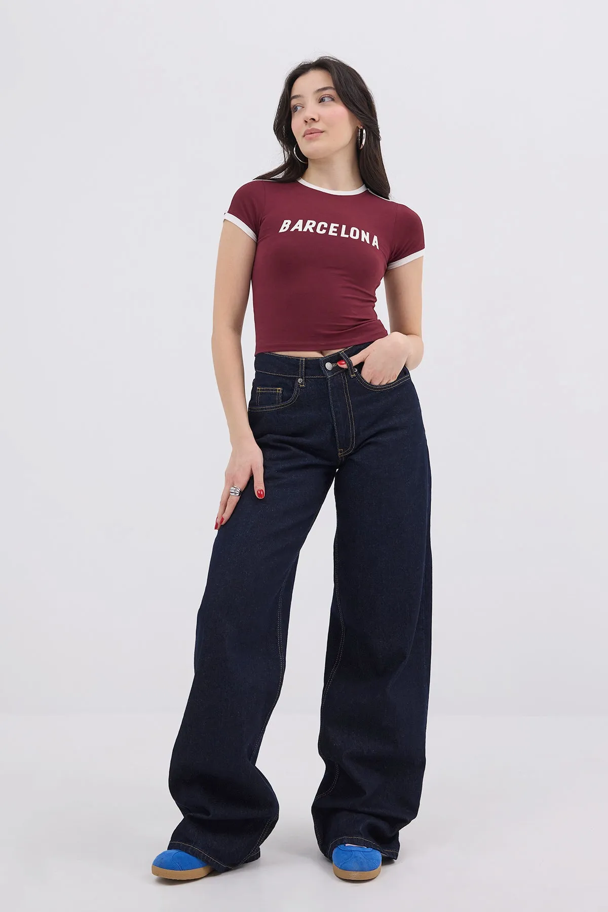 Written Crop T-Shirt